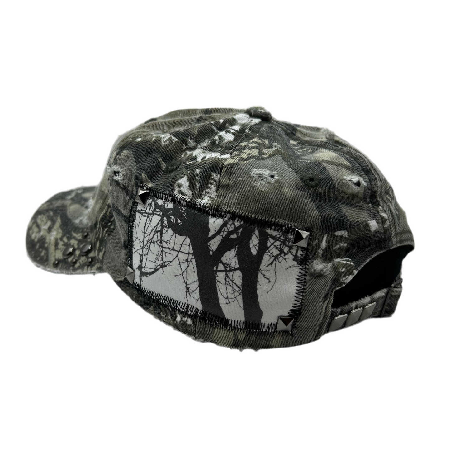 1 of 1 Handcrafted Baseball Cap–Forest
