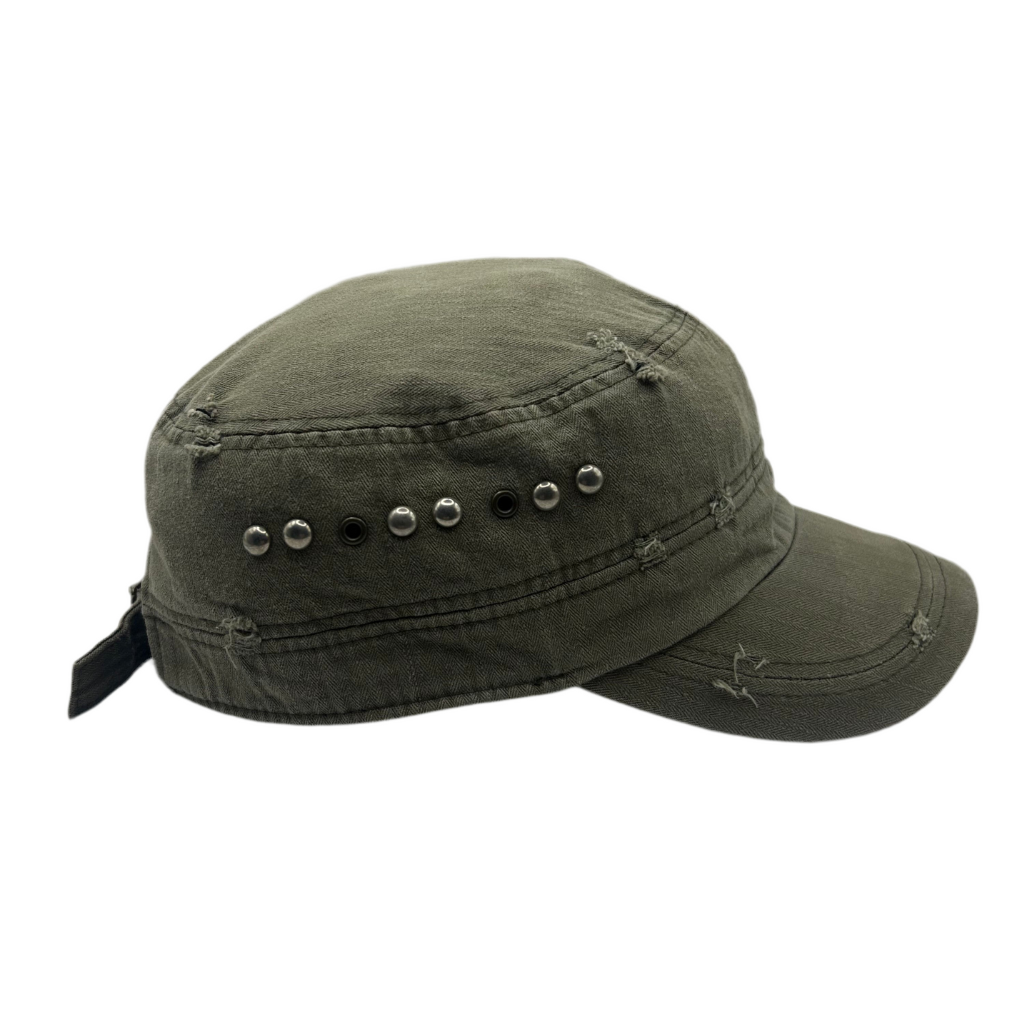 1 of 1 Handcrafted Military Cap–Autumn