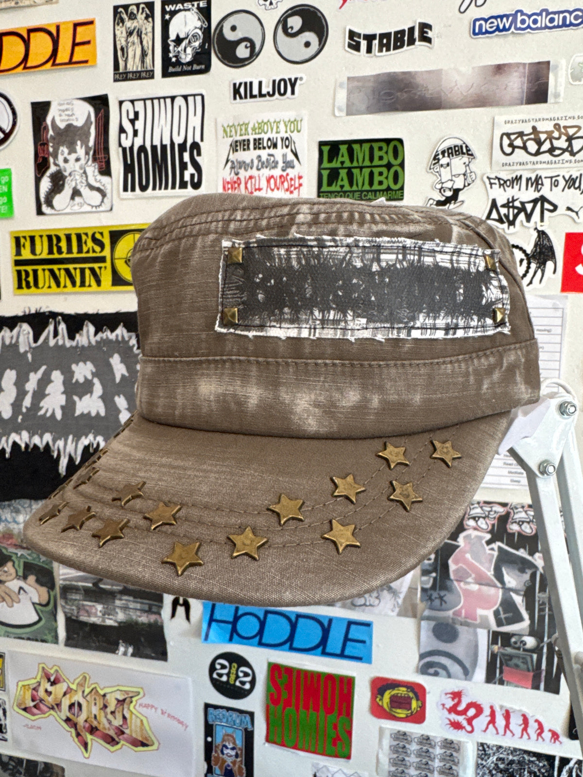 custom military cap—Wil