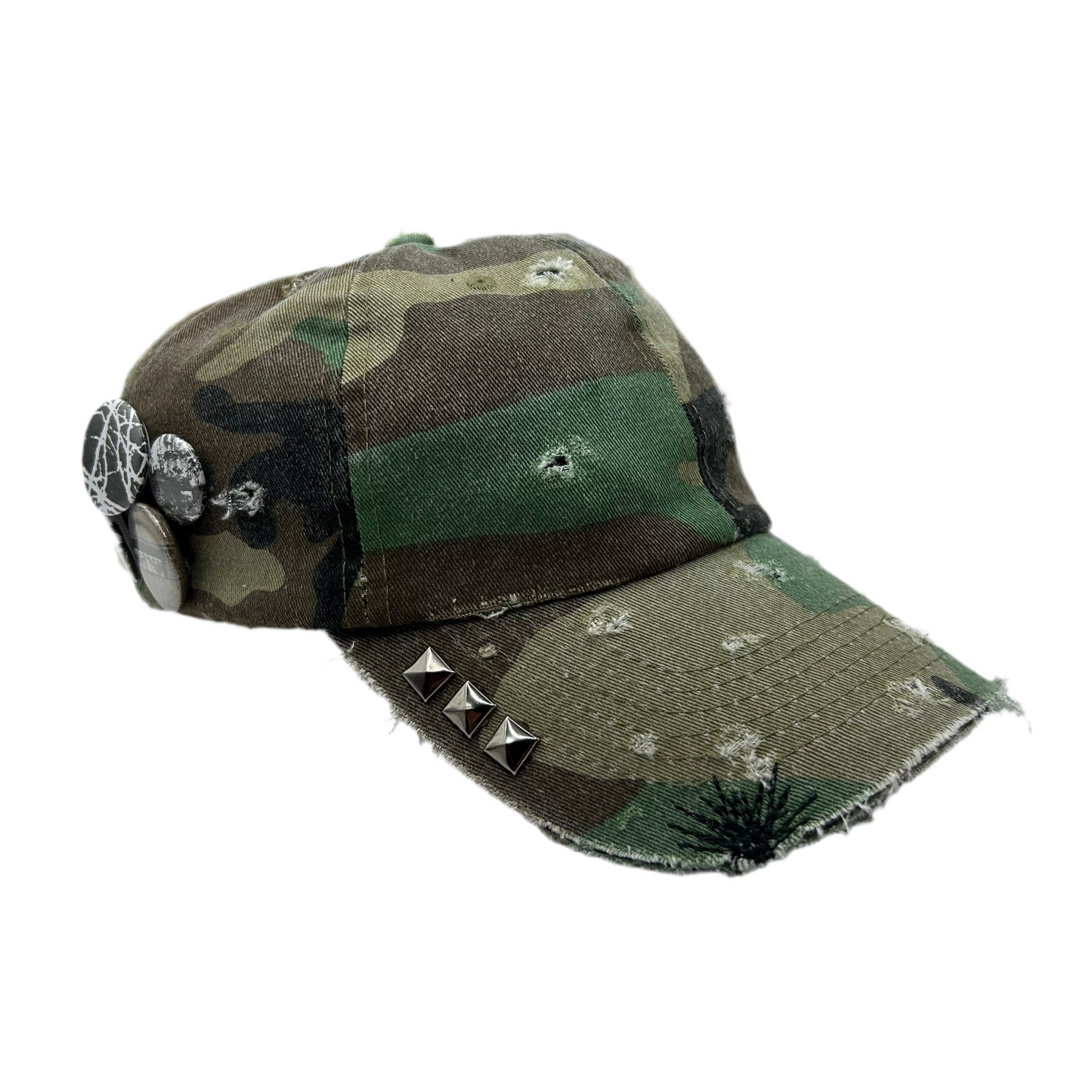 1 of 1 Handcrafted Baseball Cap–Camouflage