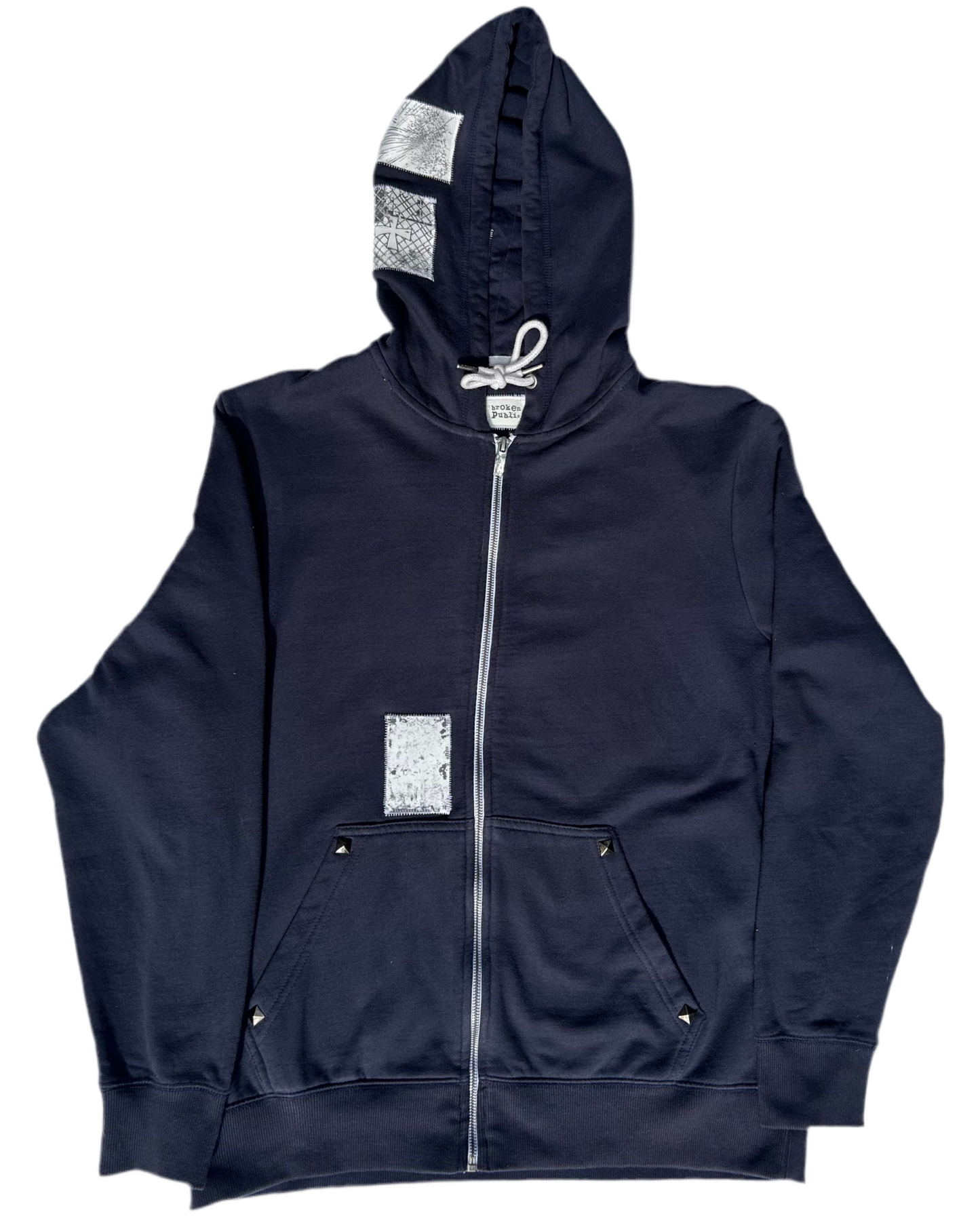 1 of 1 Zip-Up Hooded Sweatshirt–Harbour