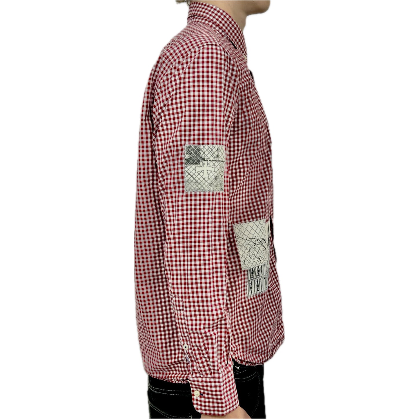 Patchwork Button Up