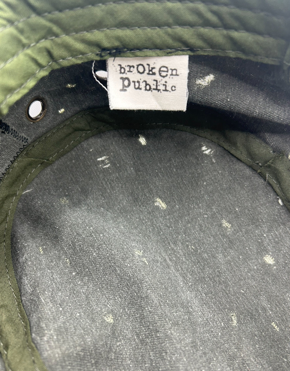 1:1 Custom Military Cap - Olive