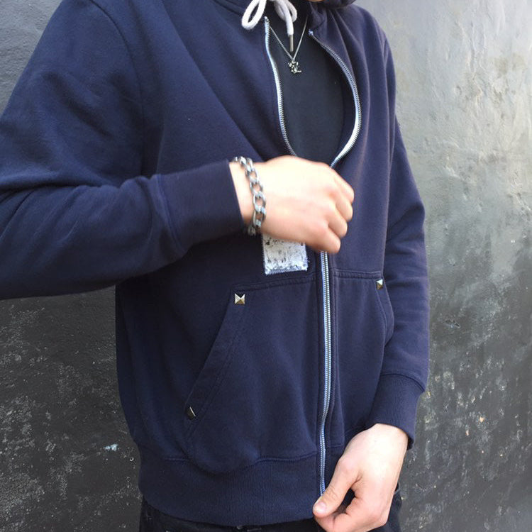 1 of 1 Zip-Up Hooded Sweatshirt–Harbour