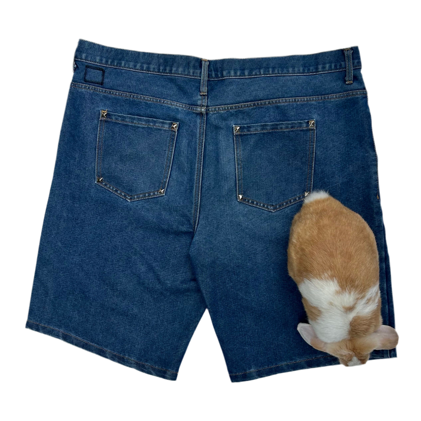 1 of 1 Handcrafted Navy Jorts