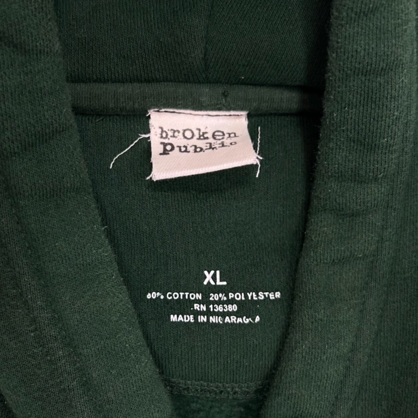 Patchwork Hooded Sweatshirt