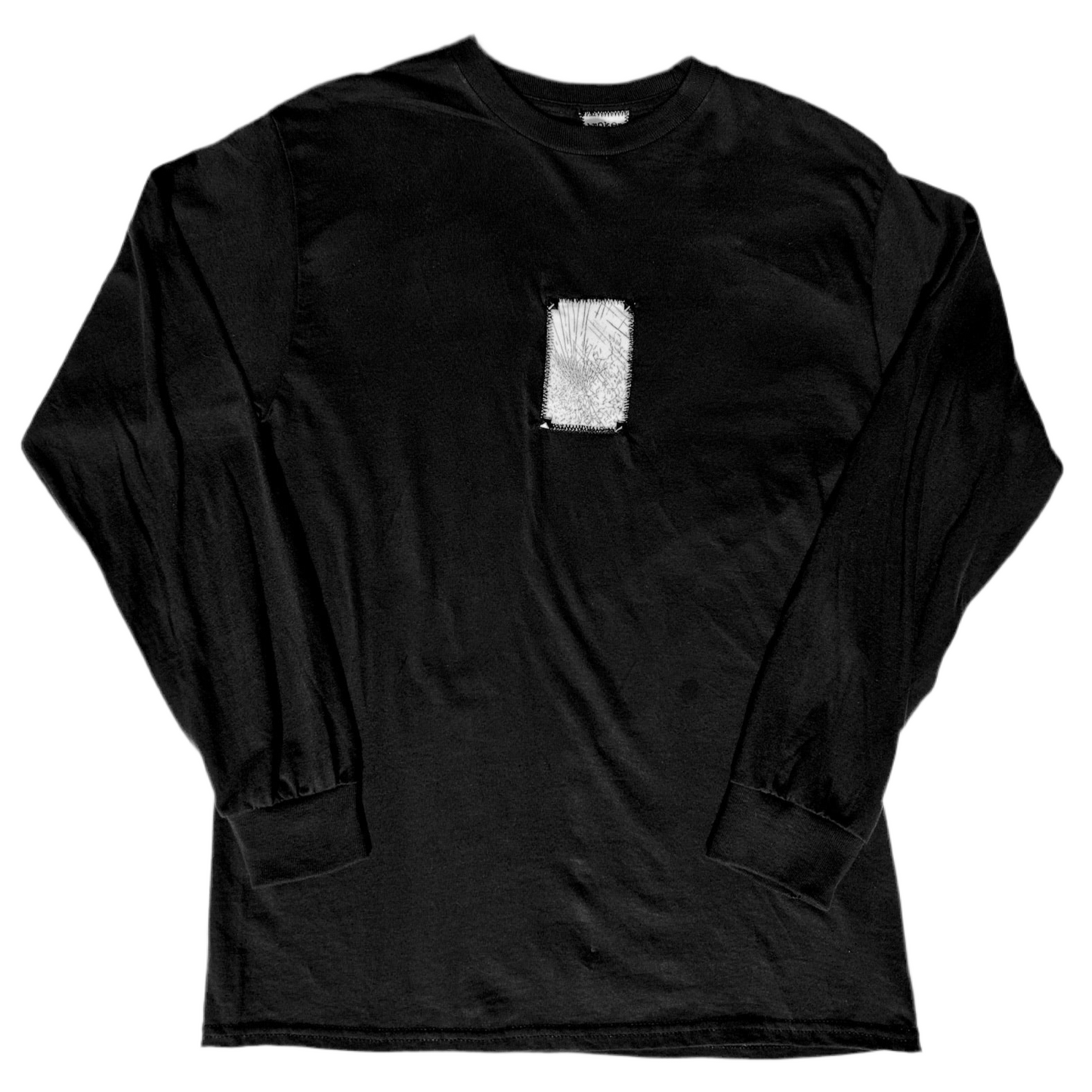 1 of 1 Black Patched Shirt–Broken