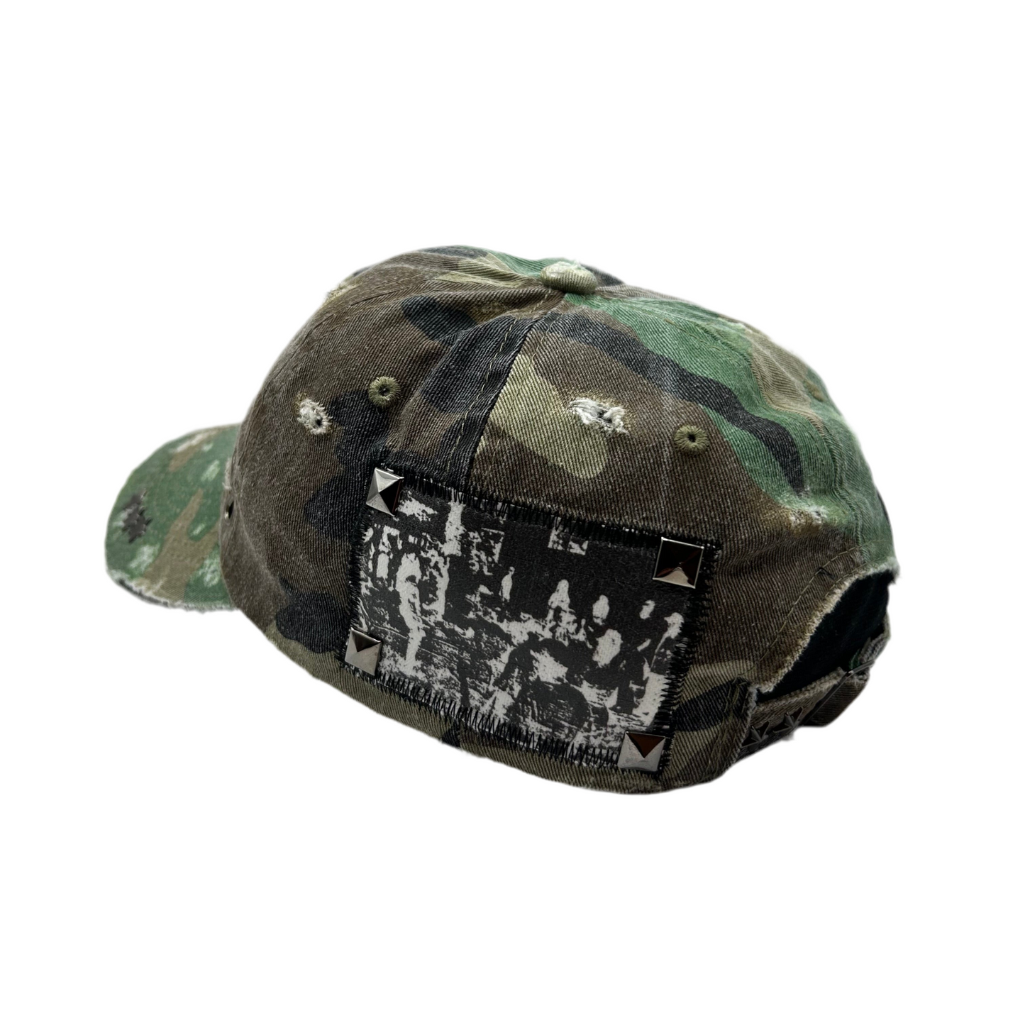 1 of 1 Handcrafted Baseball Cap–Camouflage