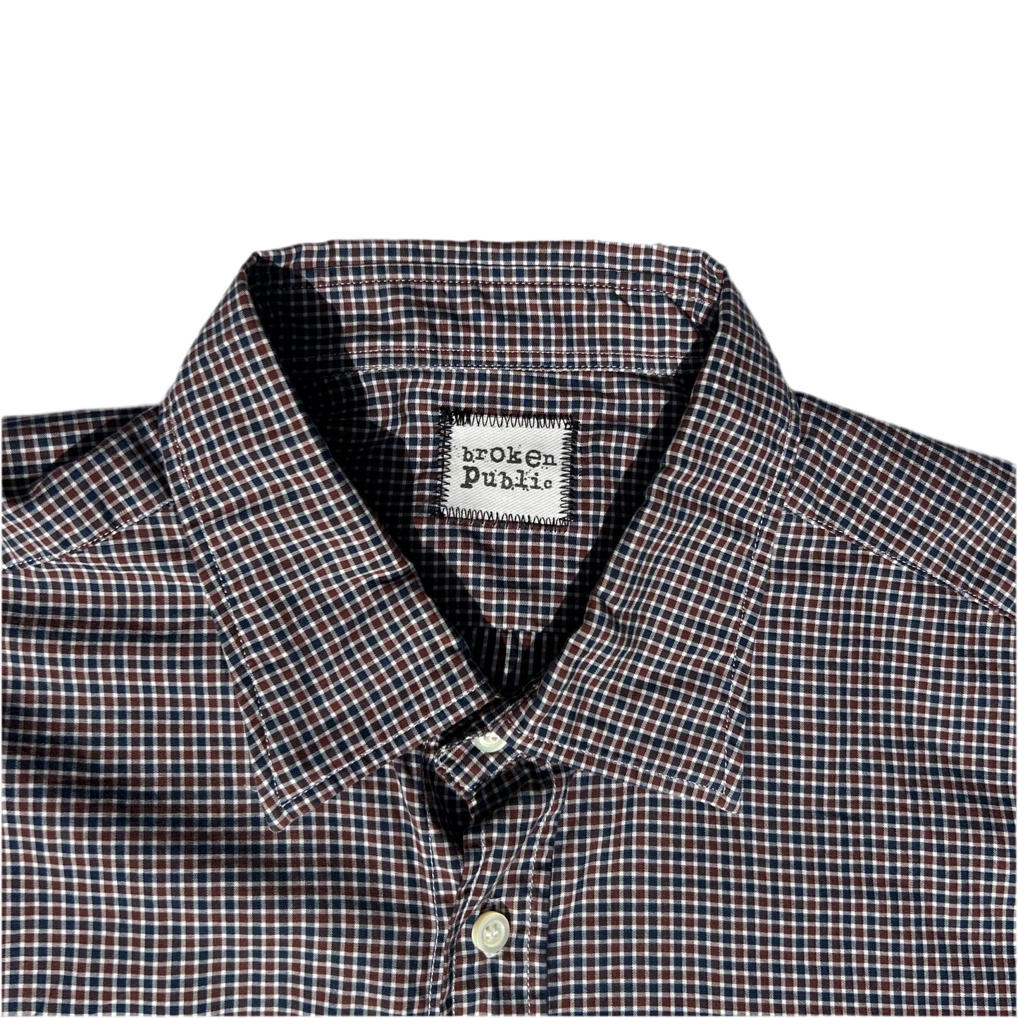 1 of 1 Patchwork Button Up–Ash