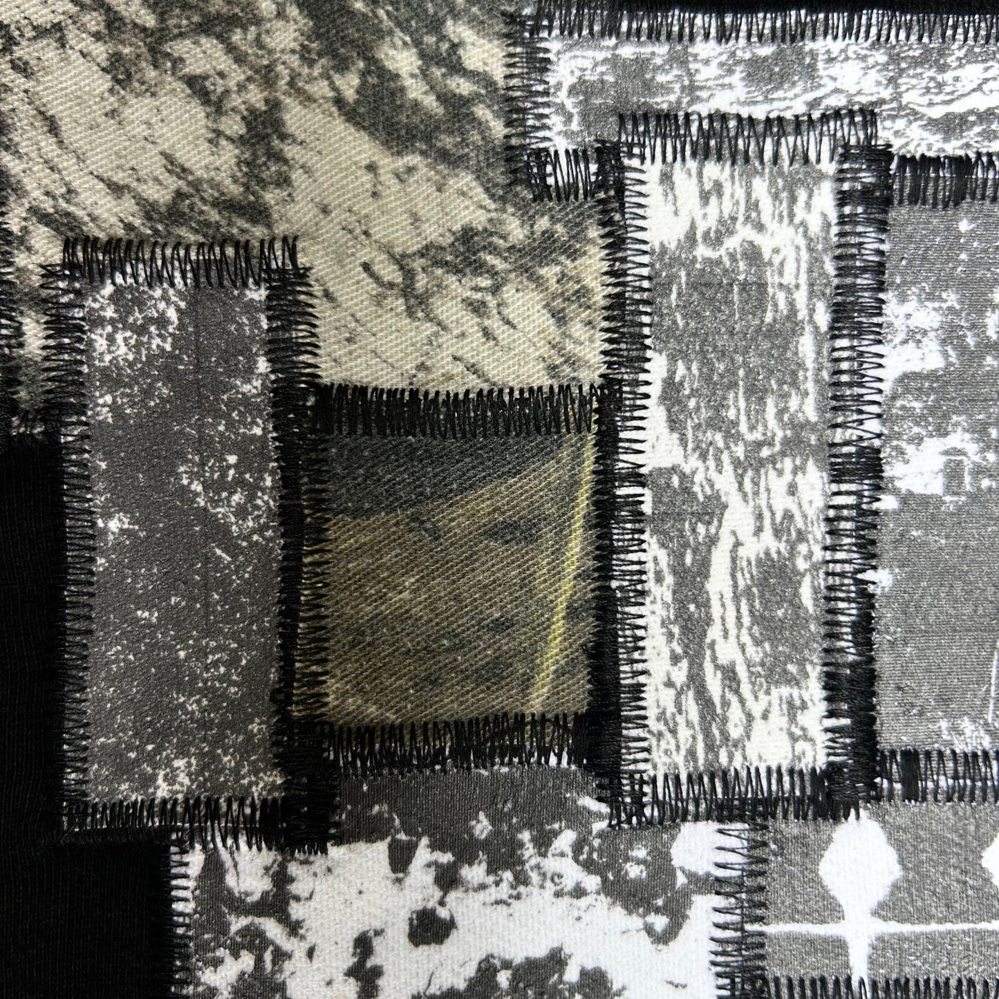 1 of 1 Patchwork Sweatshirt–Black Realtree