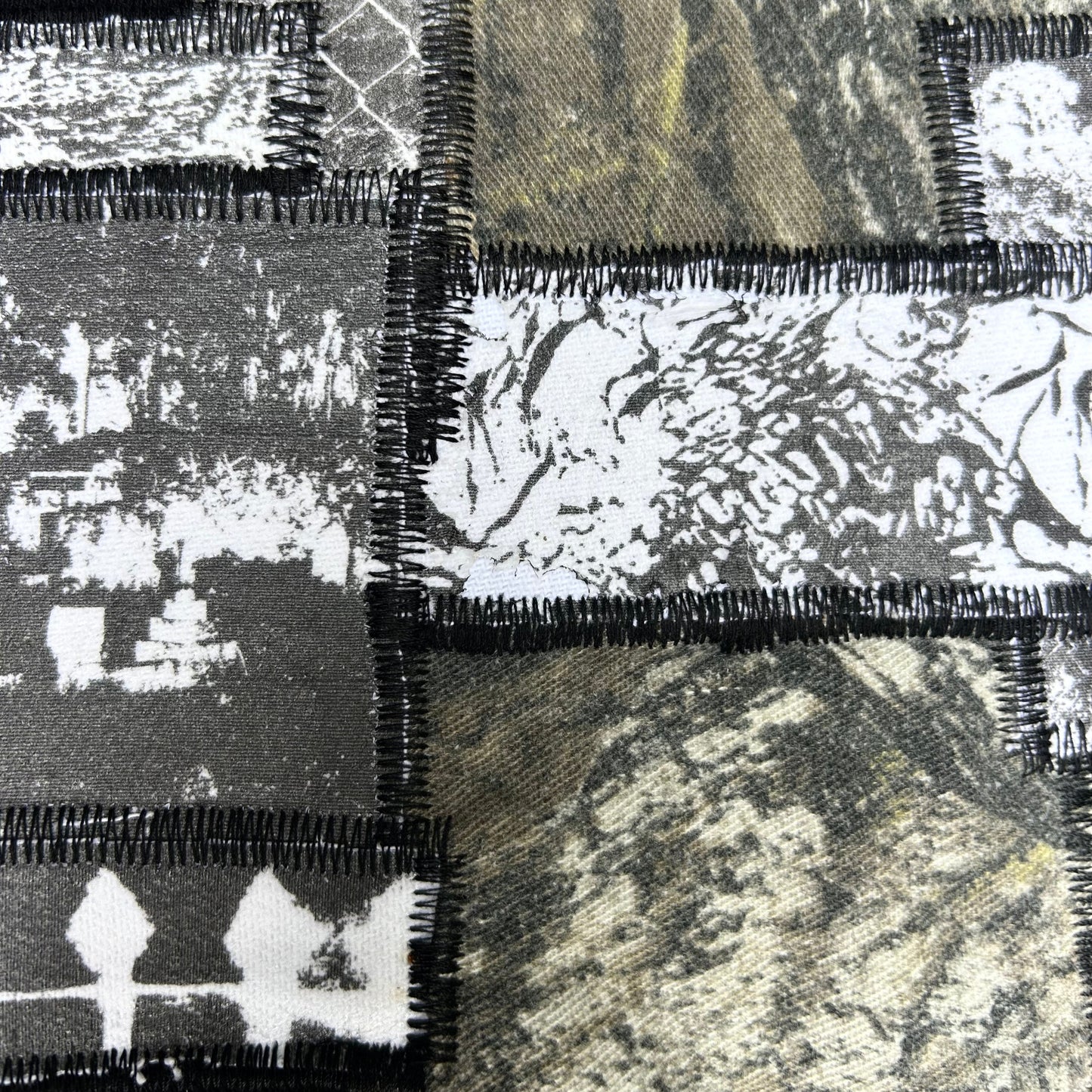 1 of 1 Patchwork Sweatshirt–Black Realtree