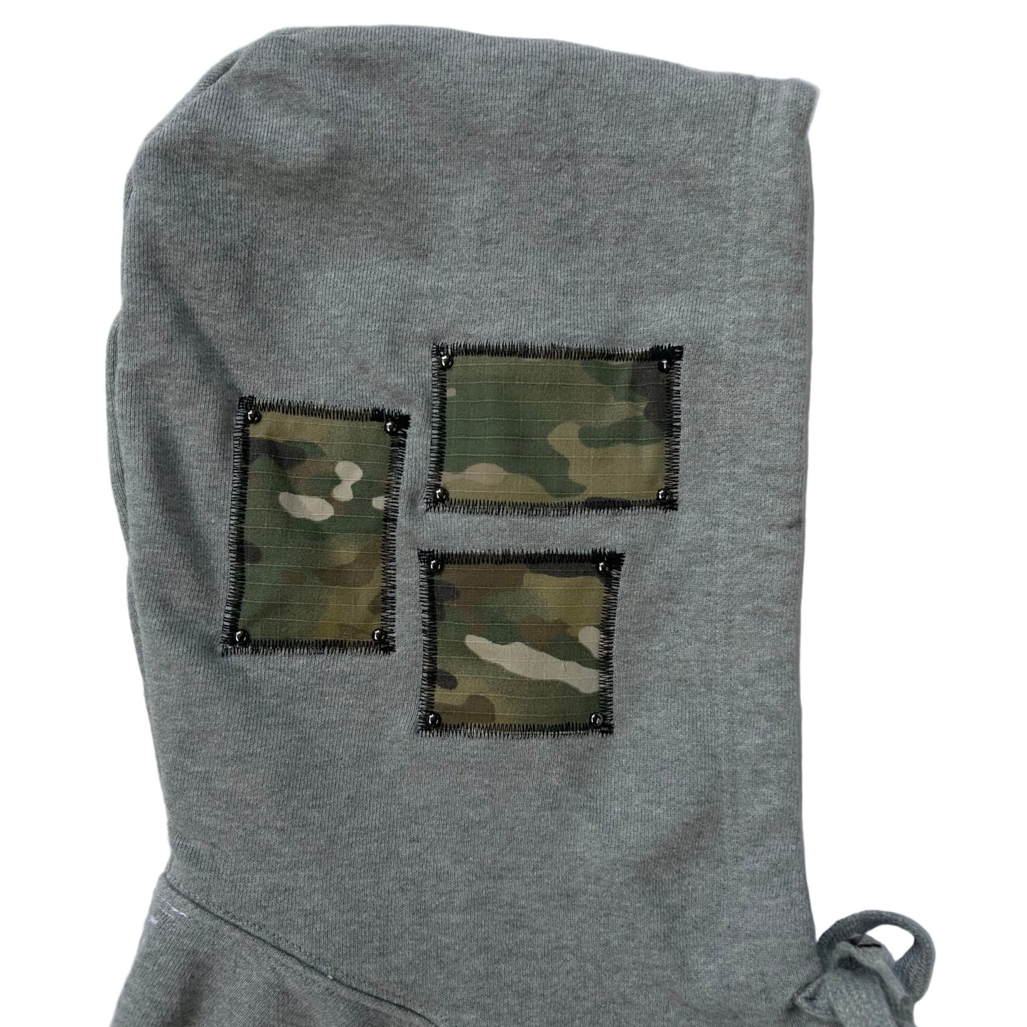 1 of 1 Zip-Up Hooded Sweatshirt–Concrete Moss