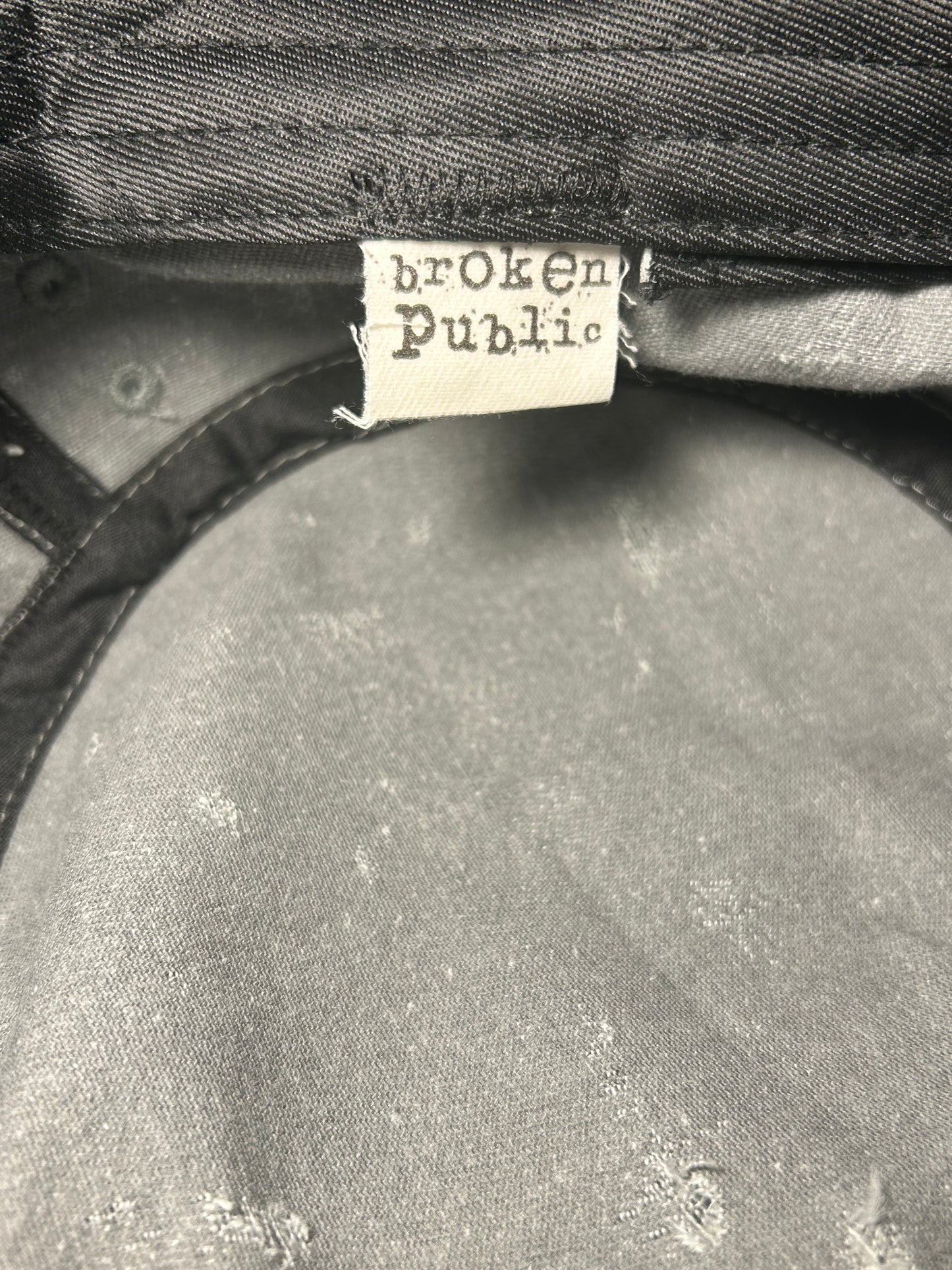 Custom Military Cap - Fog Grey