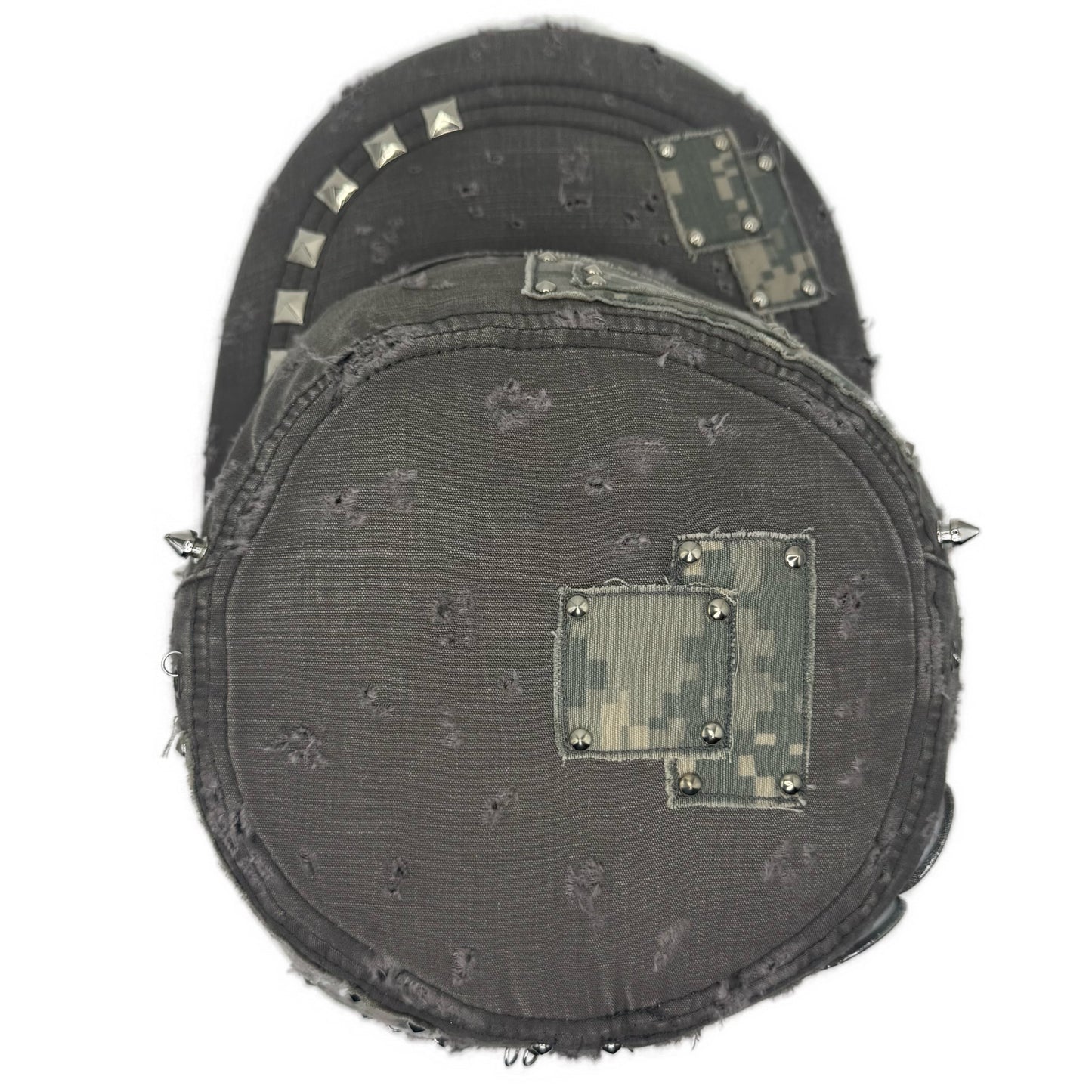 grey digi camo military cap