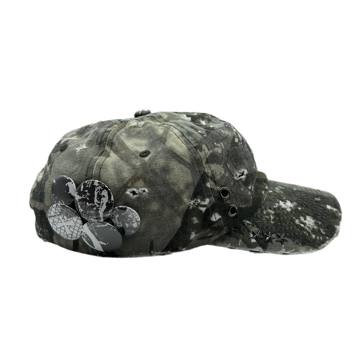 1 of 1 Handcrafted Baseball Cap–Forest