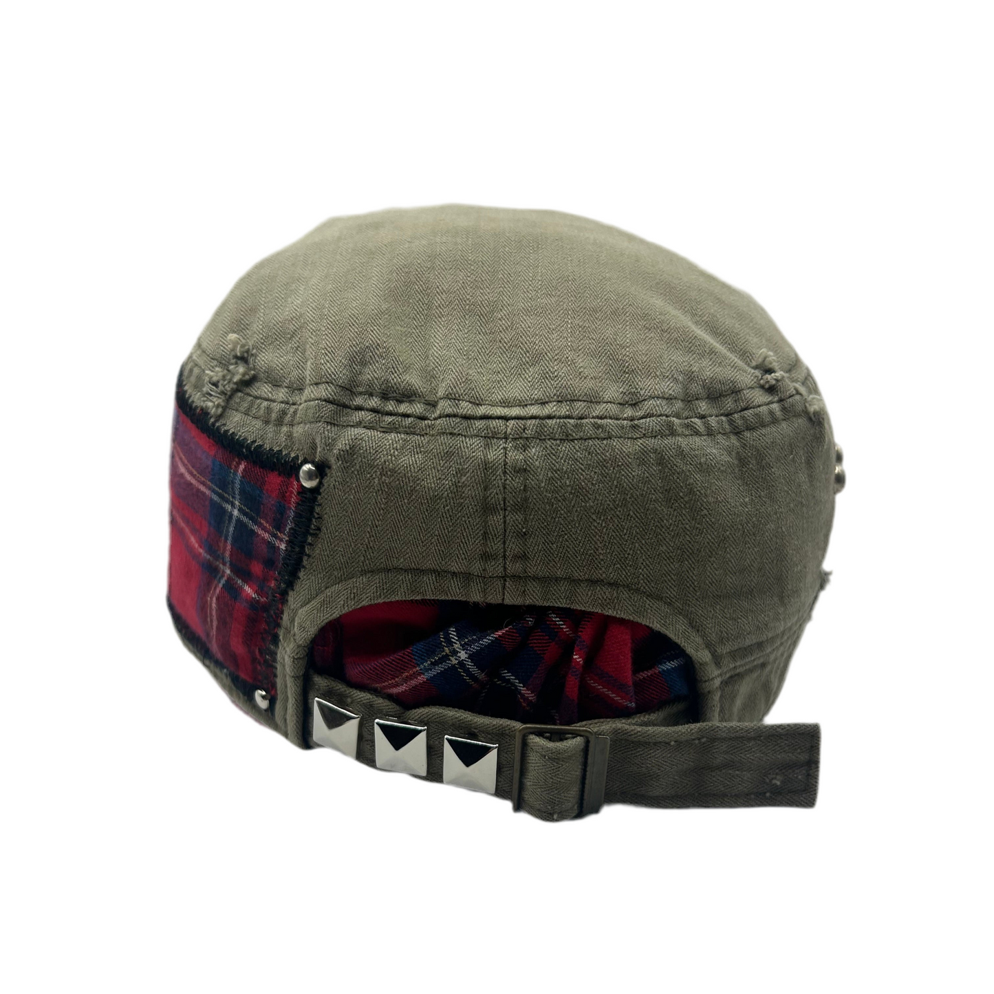 1 of 1 Handcrafted Military Cap–Autumn