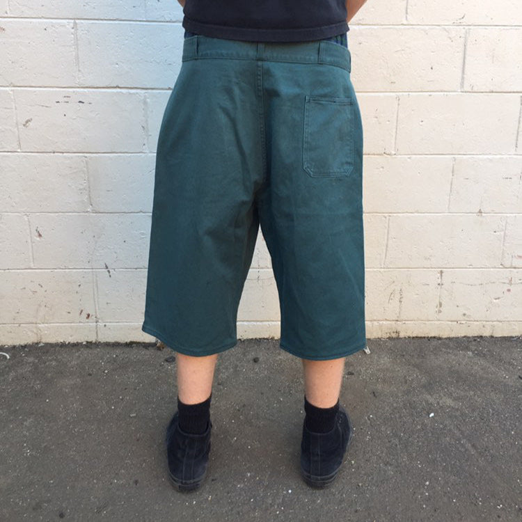 1 of 1 Handcrafted Green Jorts