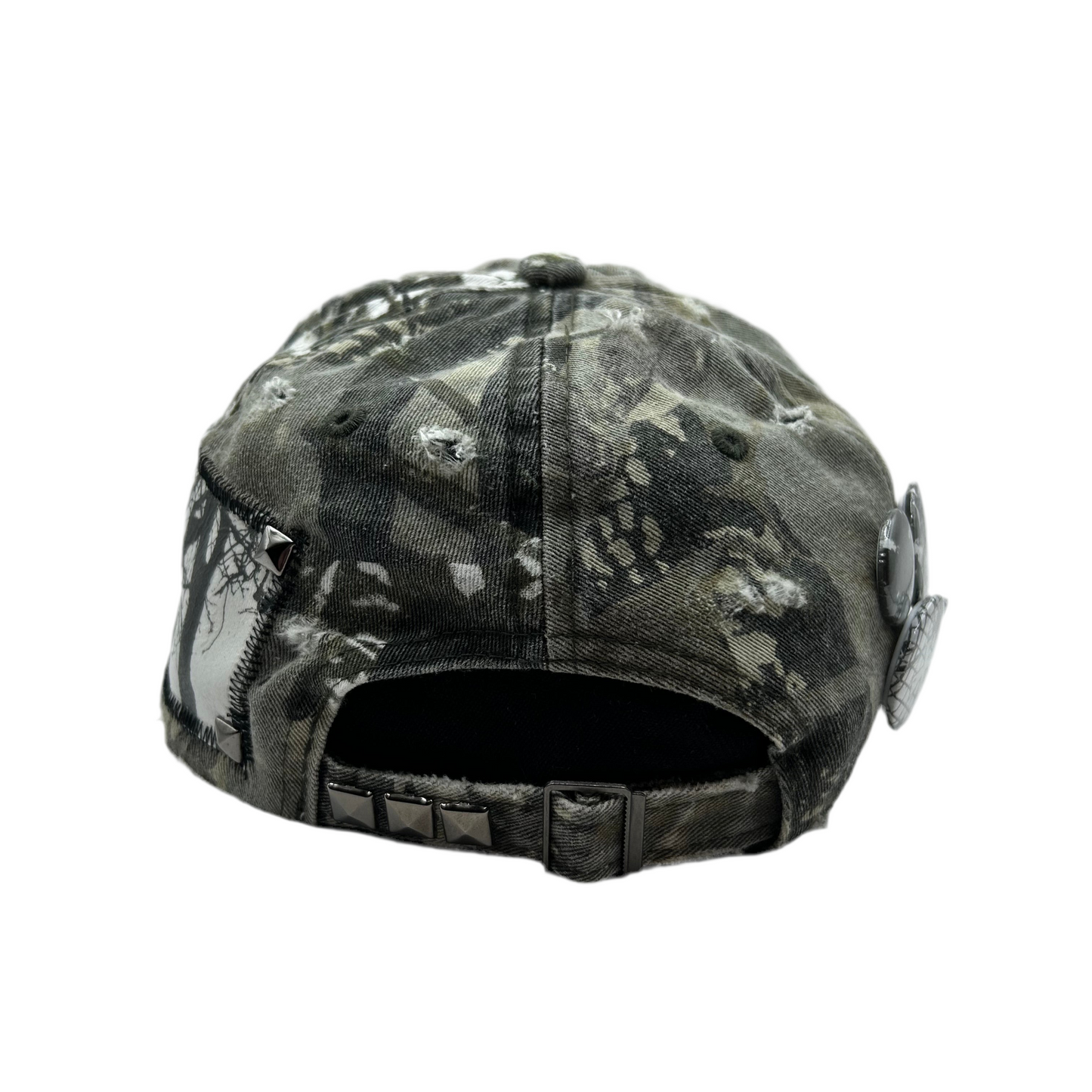 1 of 1 Handcrafted Baseball Cap–Forest
