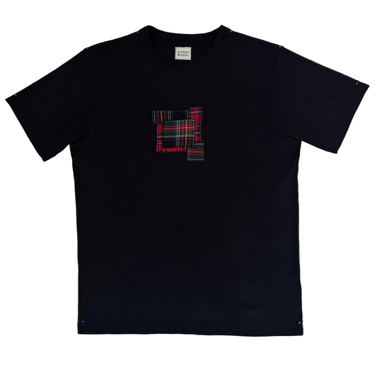 “Dark” Tartan Patchwork Shirt