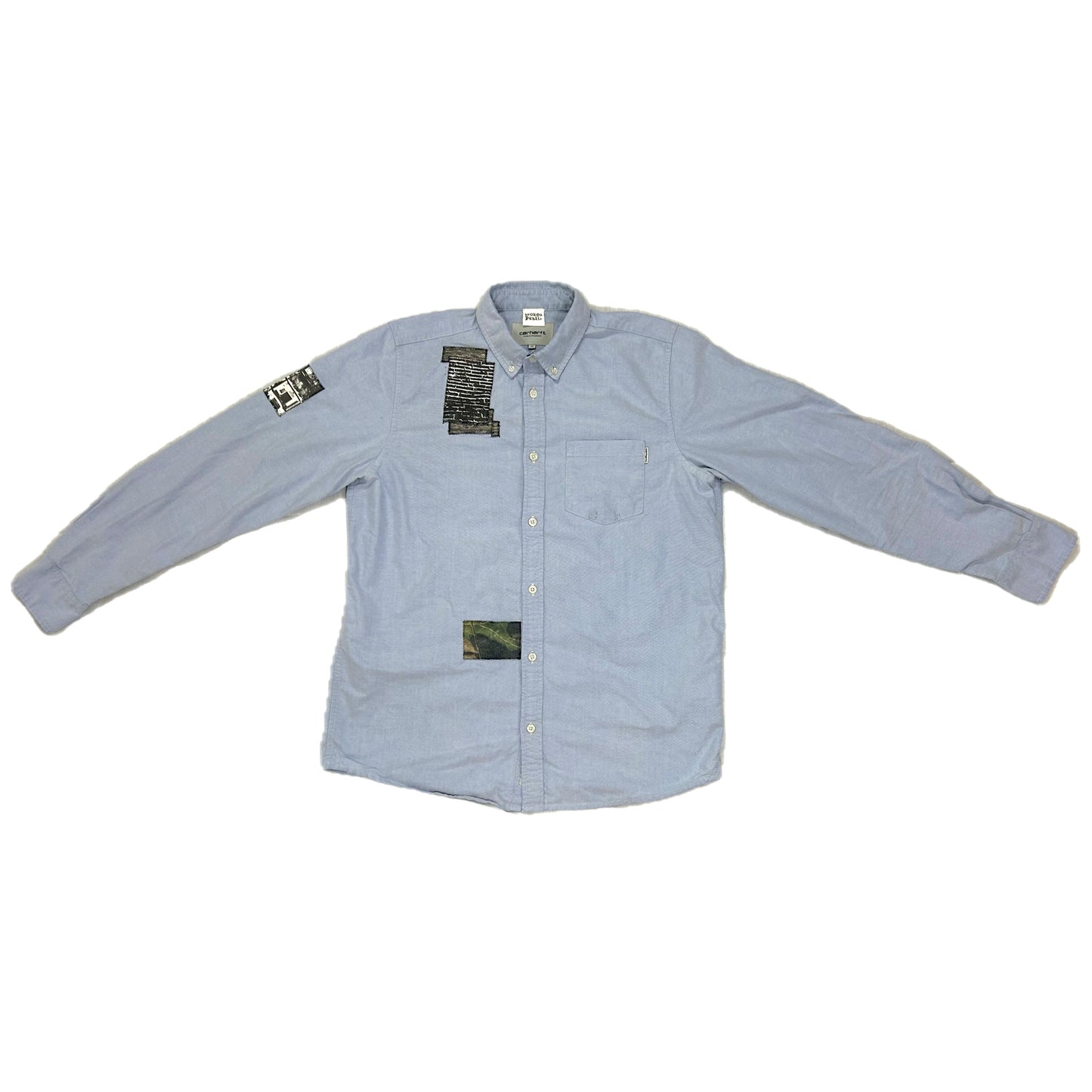 Custom Patchwork Carhartt Button up