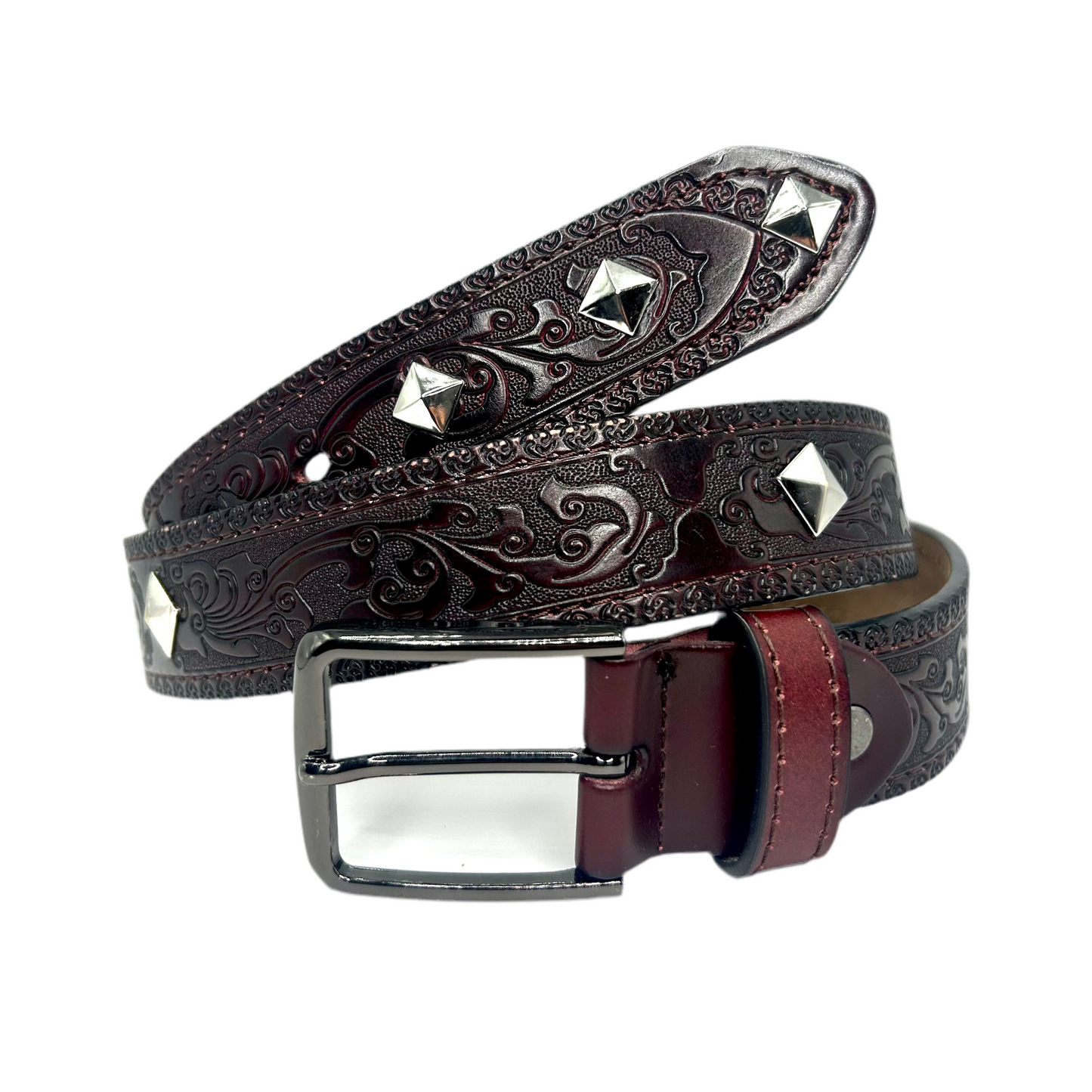 1 of 1 Custom Handmade Belt - Mahogany