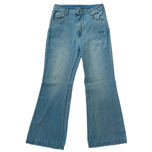 “East Coast” Riveted Flared Denim