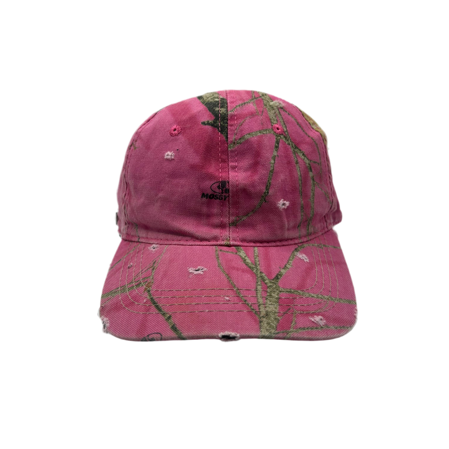 1 of 1 Handcrafted Military Cap–Pink Realtree