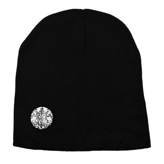 Custom Skully Beanie–Ink