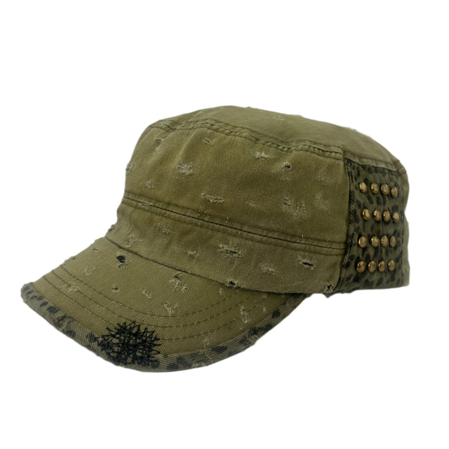 Custom Military Cap–Savanna