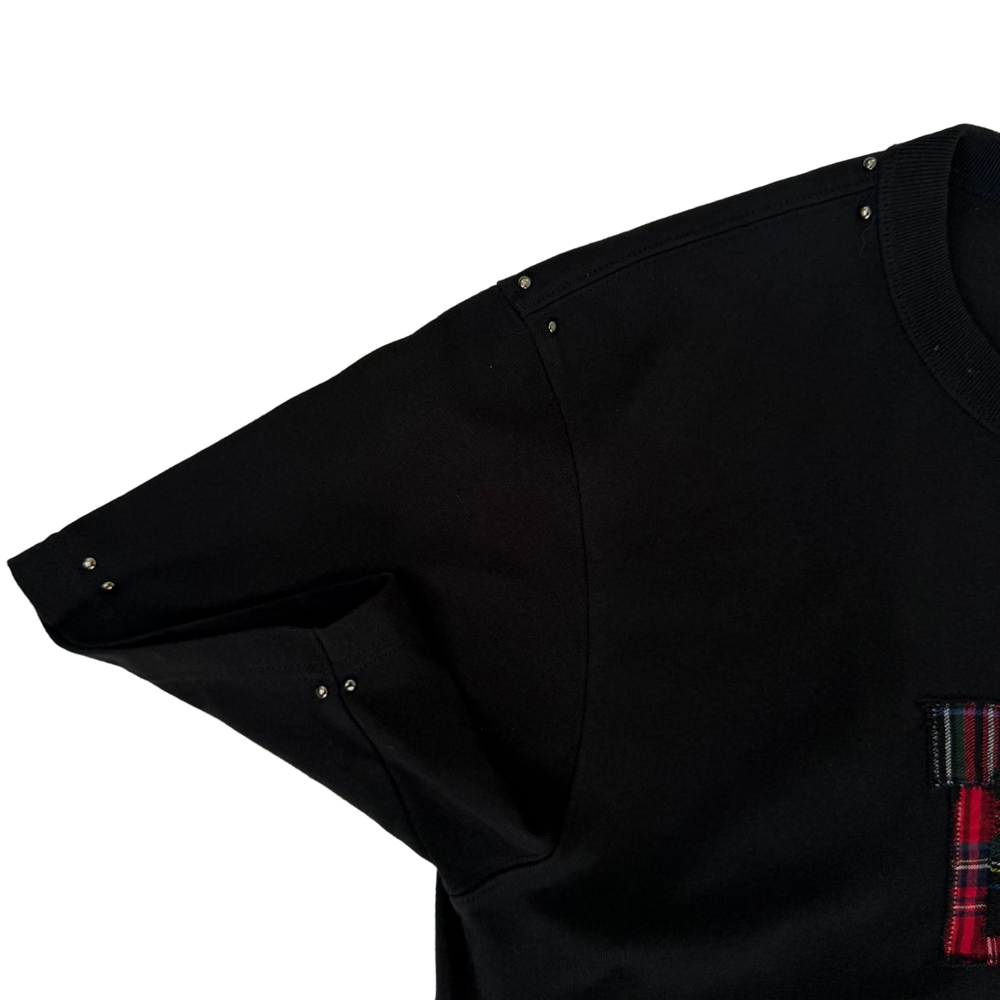 “Dark” Tartan Patchwork Shirt