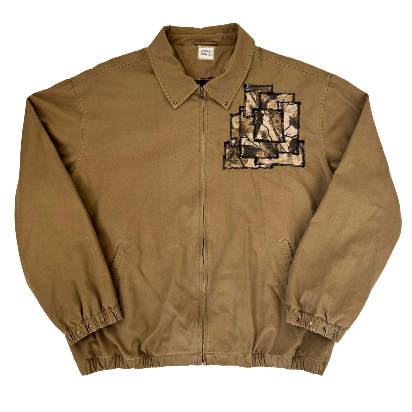 “Woodland” Patchwork Workwear Jacket