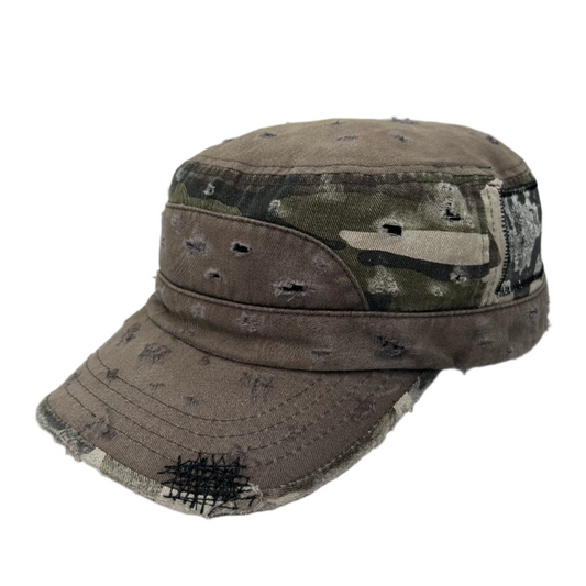 Custom Military Cap–Forest