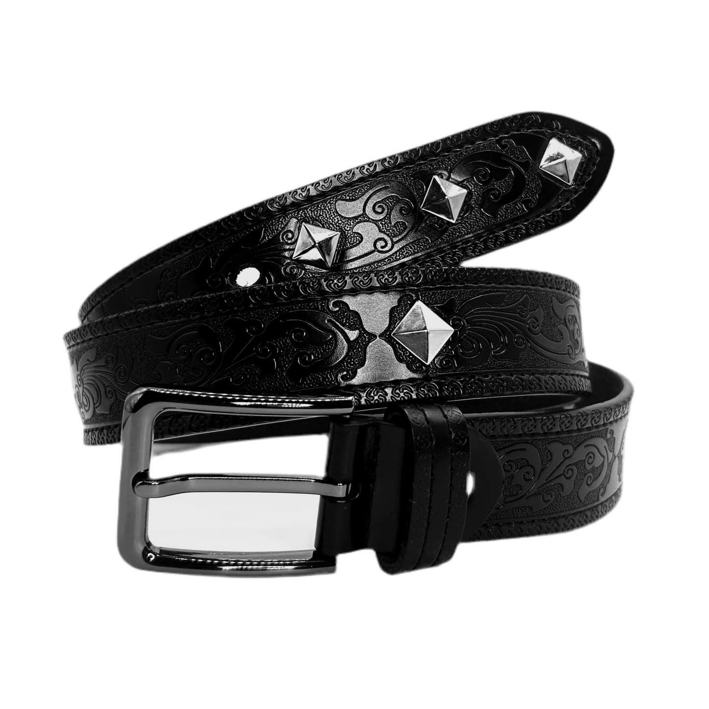 1 of 1 Custom Handmade Belt - Midnight