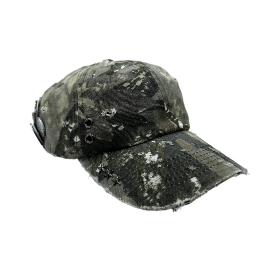 1 of 1 Handcrafted Baseball Cap–Forest