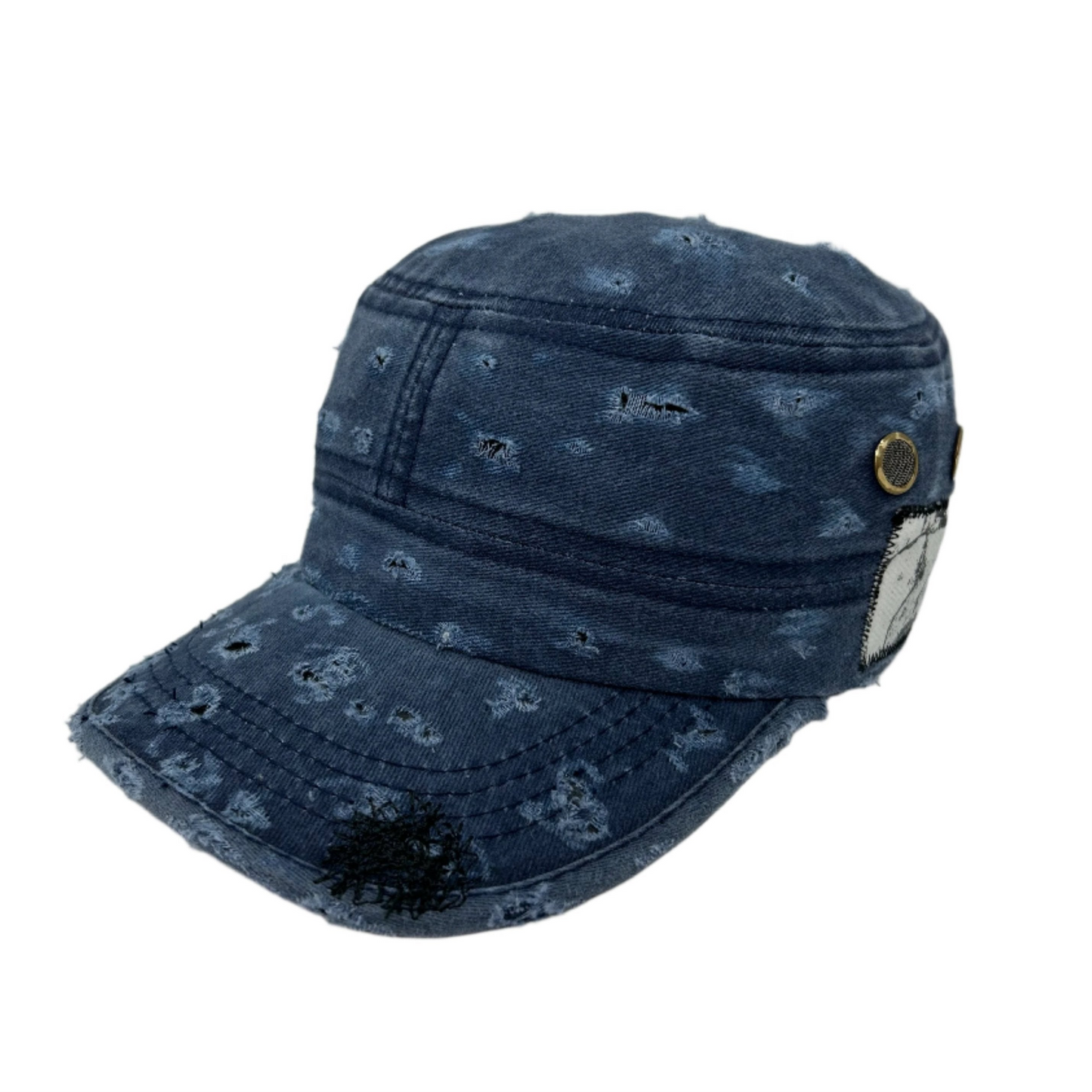 Custom Military Cap–Ocean