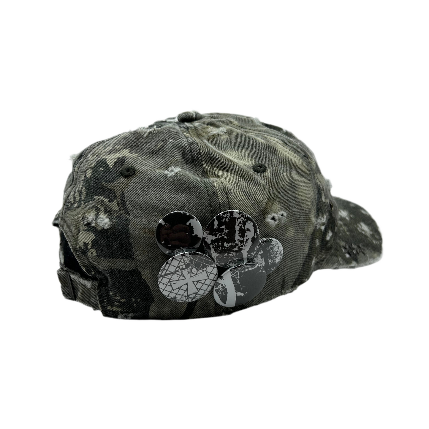 1 of 1 Handcrafted Baseball Cap–Forest