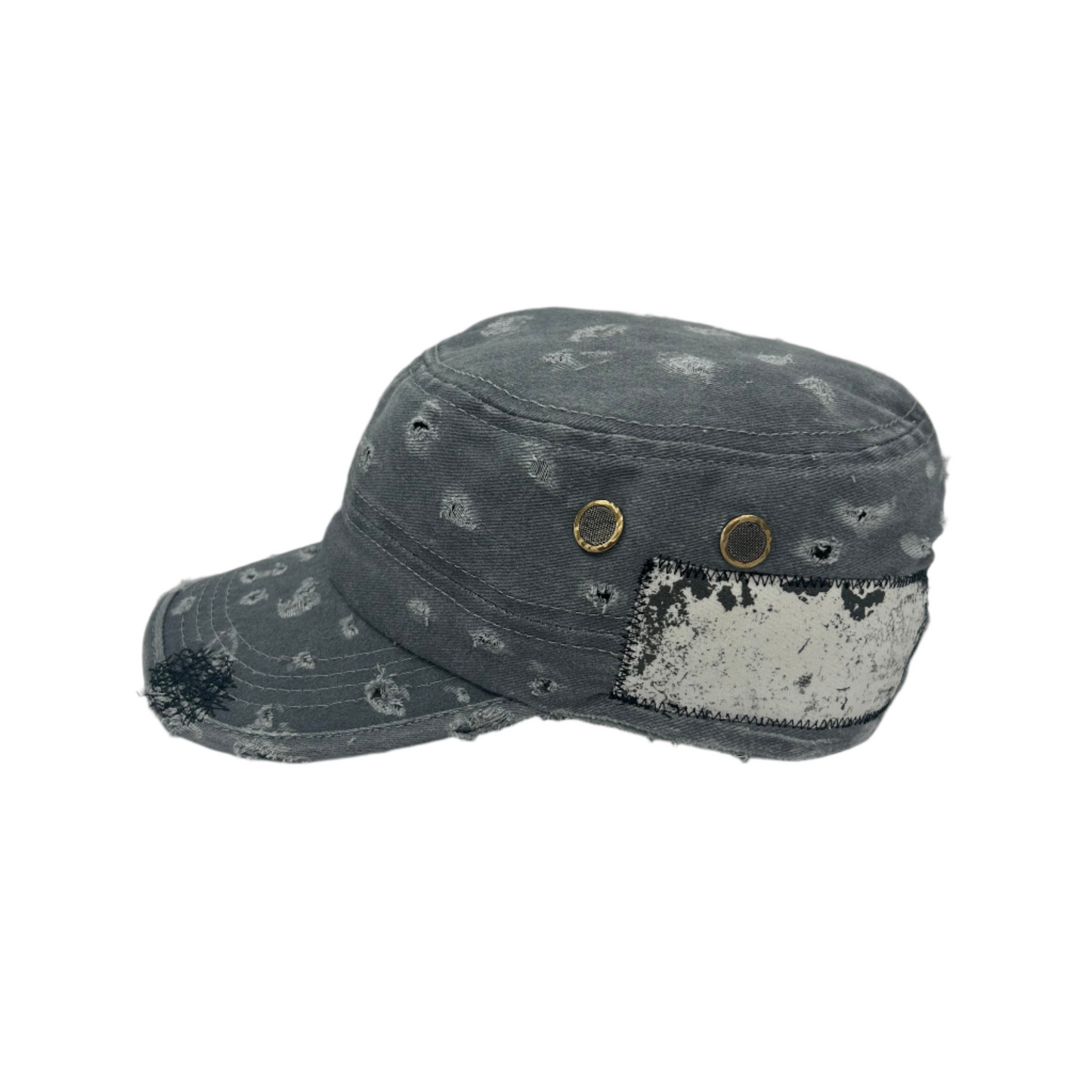 Custom Military Cap–Ash