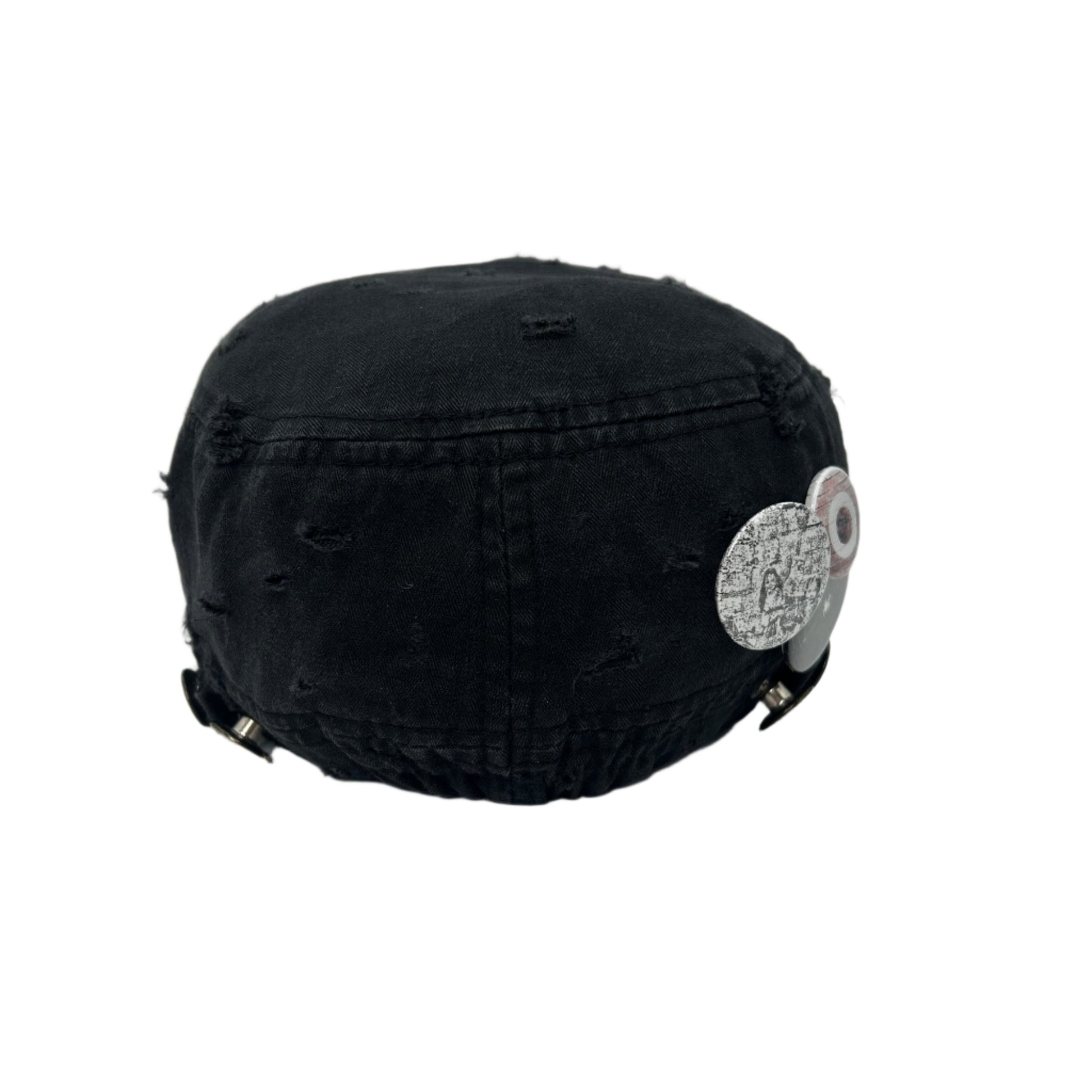 Custom Military Cap–Obsidian