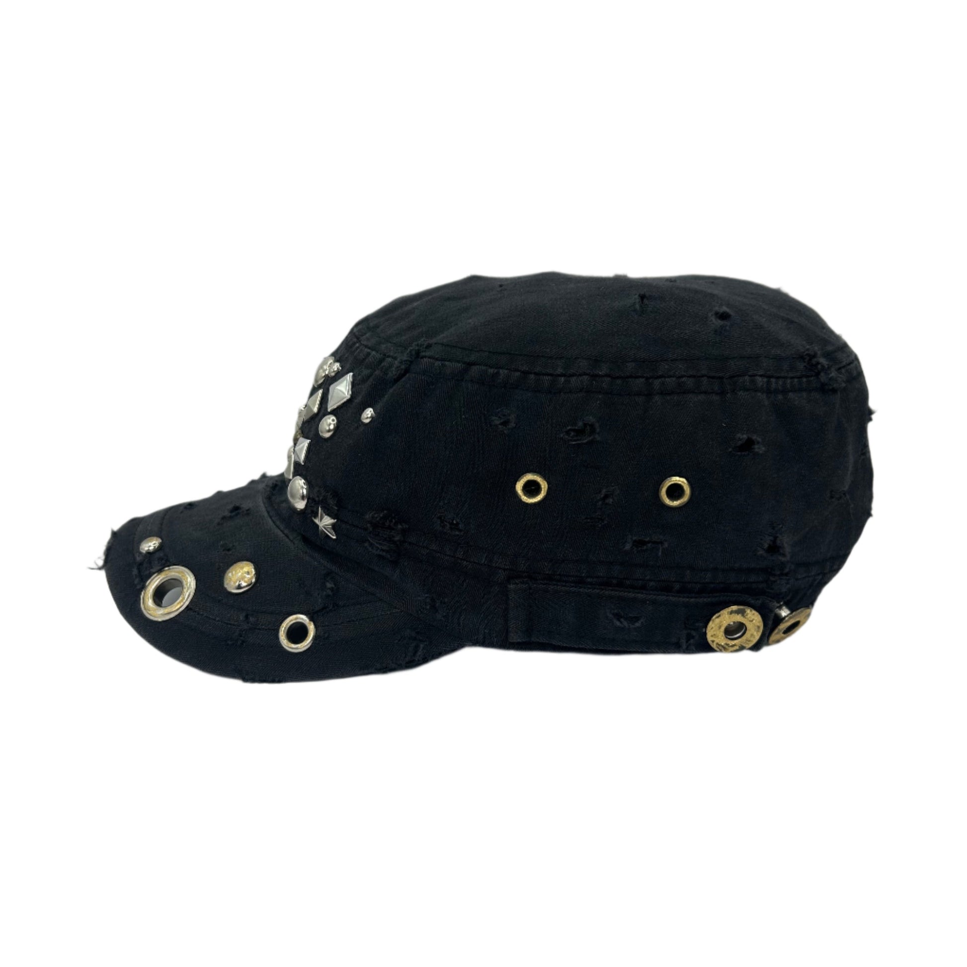 Custom Military Cap–Obsidian