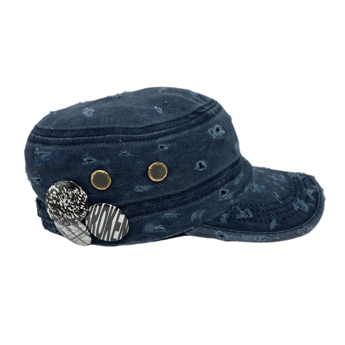 Custom Military Cap–Ocean