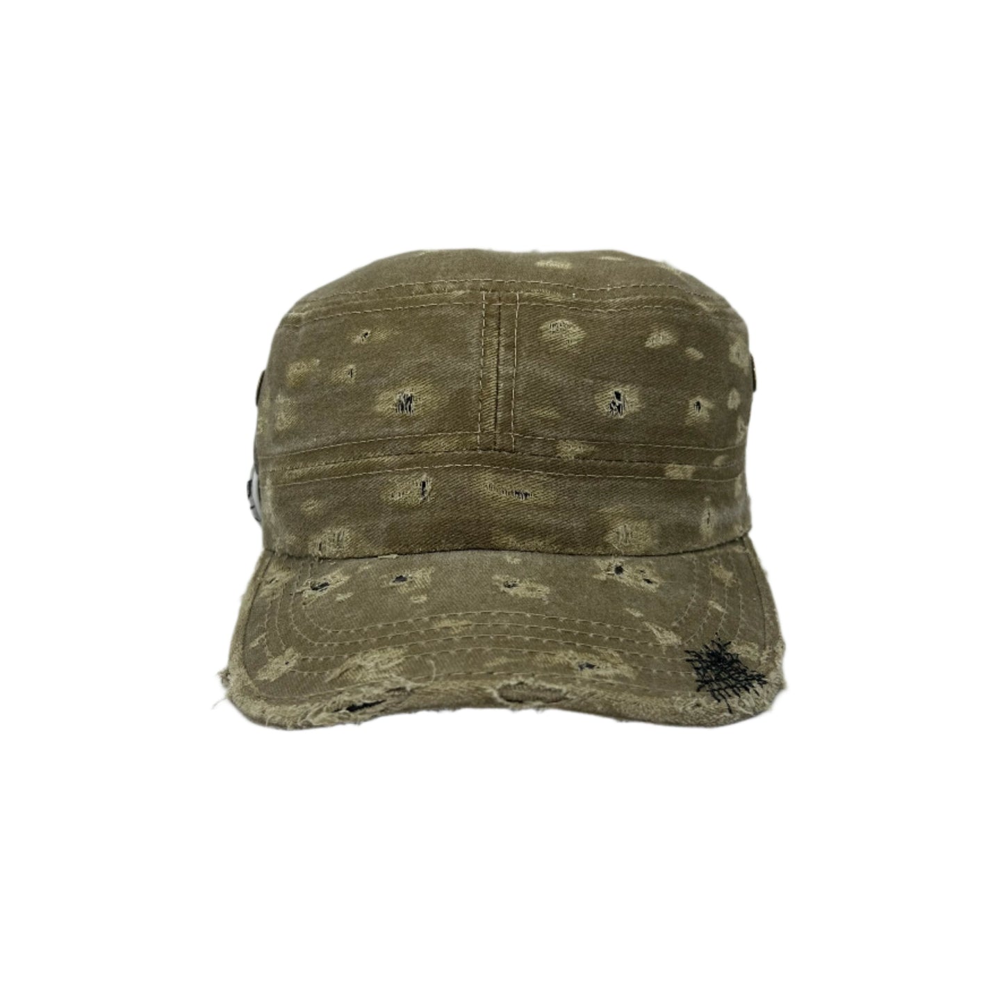 Custom Military Cap–Sandstone