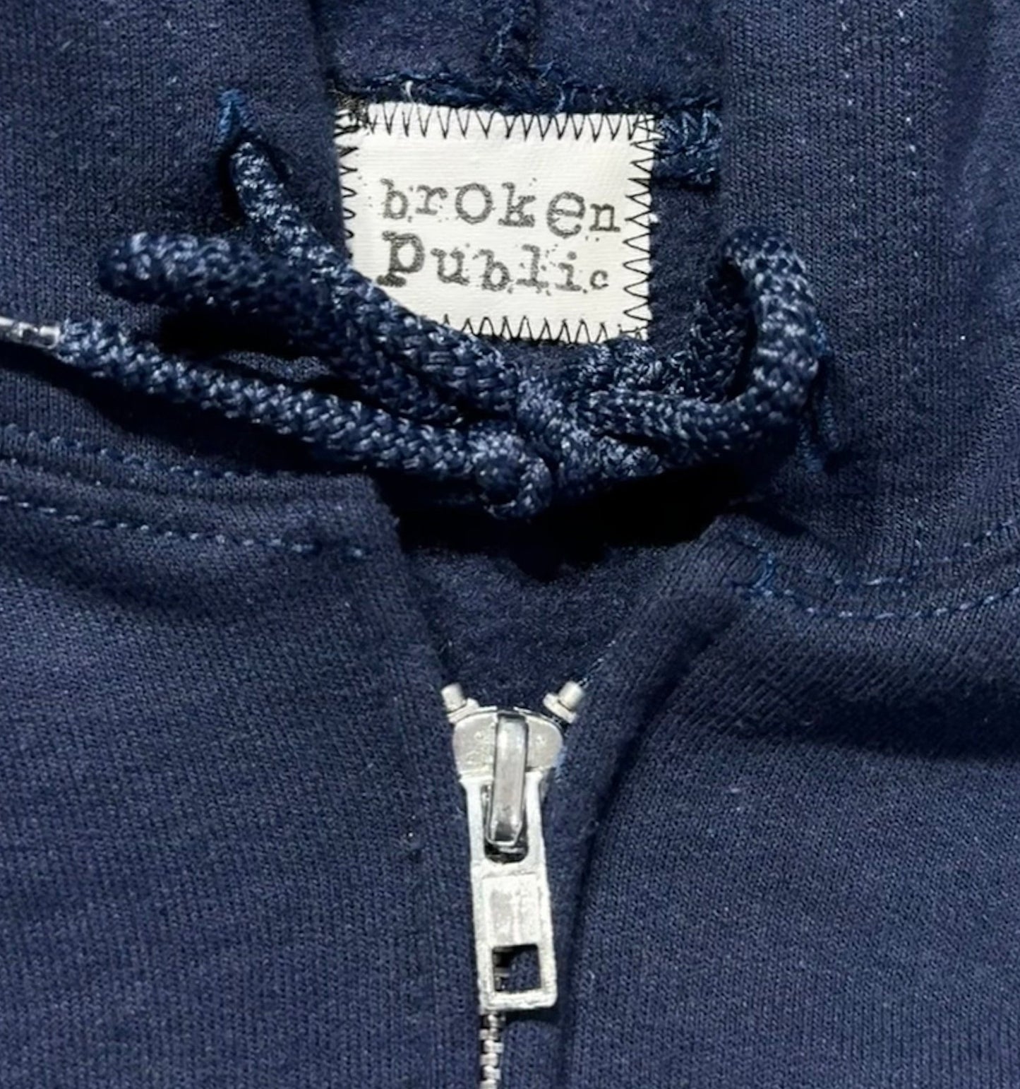 1 of 1 Zip-Up Hooded Sweatshirt–Twilight