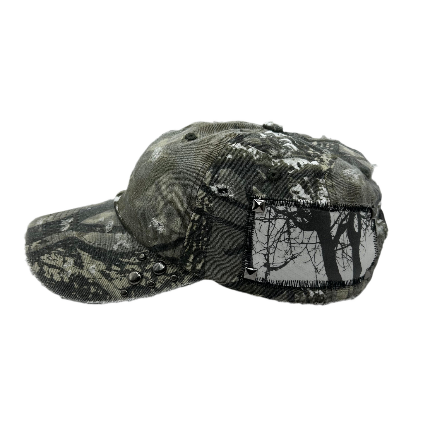1 of 1 Handcrafted Baseball Cap–Forest