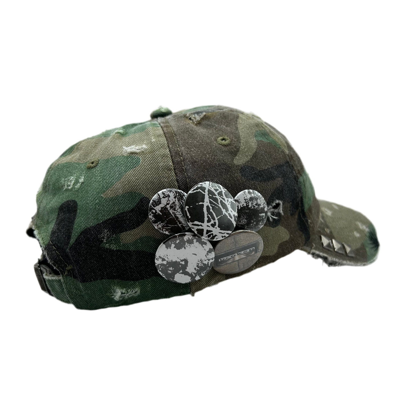 1 of 1 Handcrafted Baseball Cap–Camouflage
