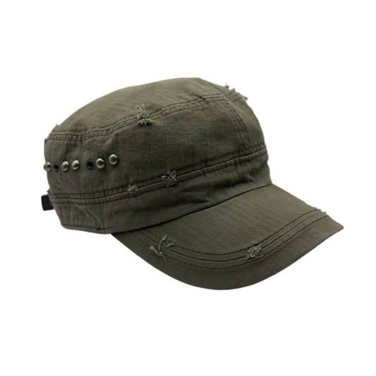 1 of 1 Handcrafted Military Cap–Autumn