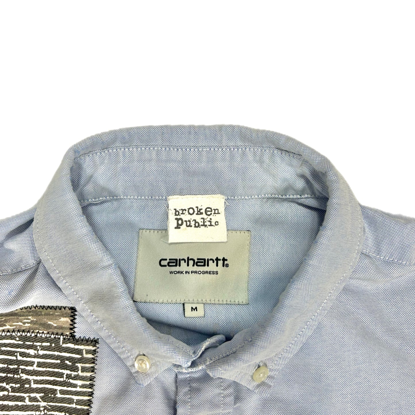 Custom Patchwork Carhartt Button up