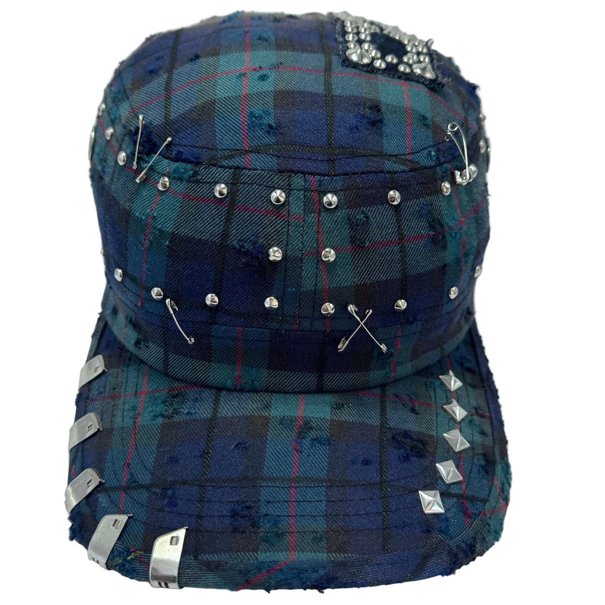 'sutherland hunting' tartan military cap