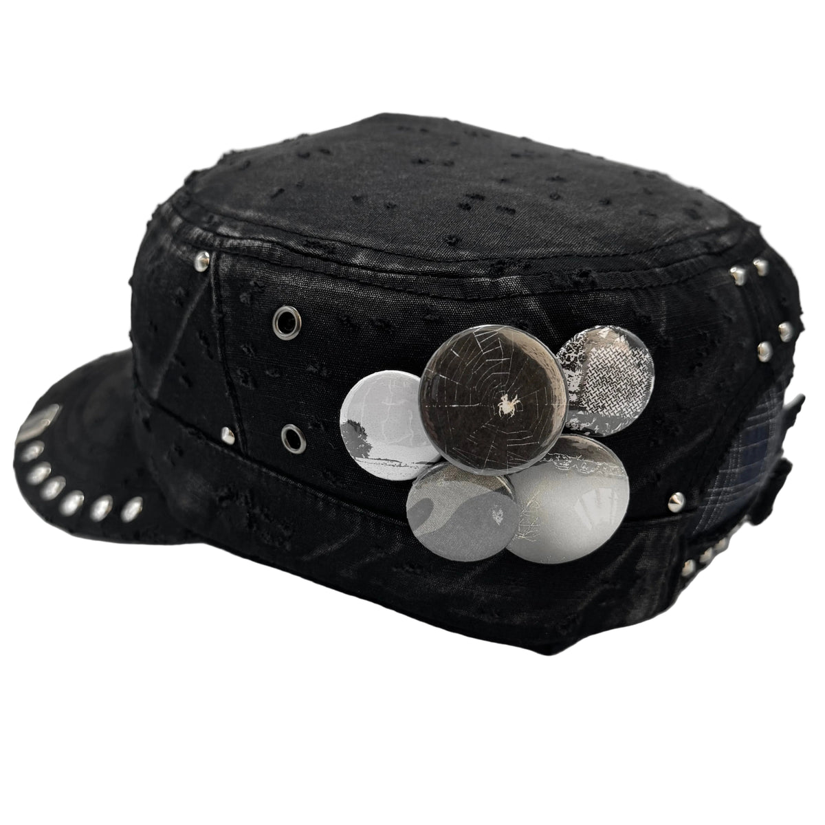 'spine' military cap