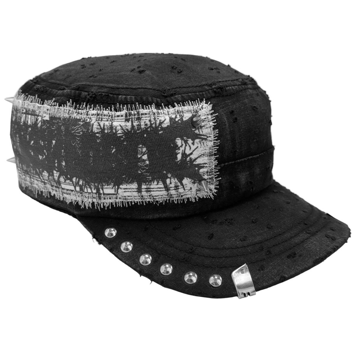 'spine' military cap
