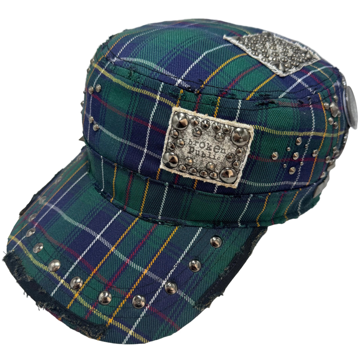 'keighly plaid' military cap